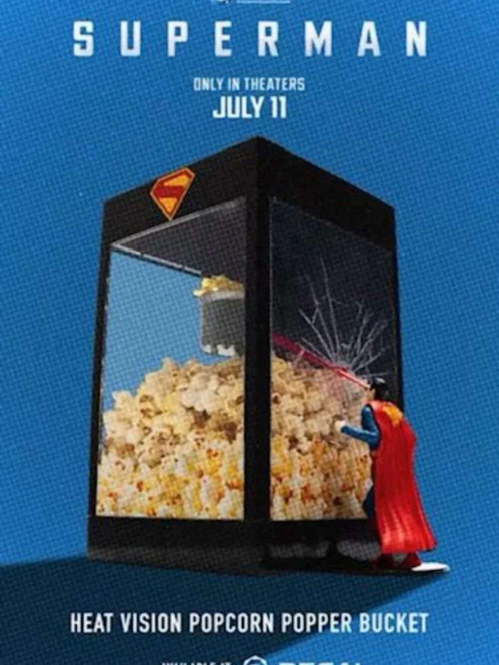 * Superman Movie 2025 Regal Exclusive Heat Vision Popcorn Bucket 11